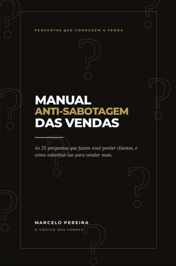 Capa do Manual Anti-Sabotagem das Vendas